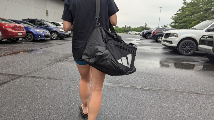 adidas defender small - a long sling makes it easy to throw the defender on and go, but we...