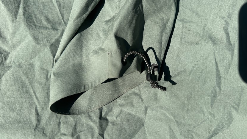 running jacket - the nnormal trail run features elastic cuffs, which helps dial in...