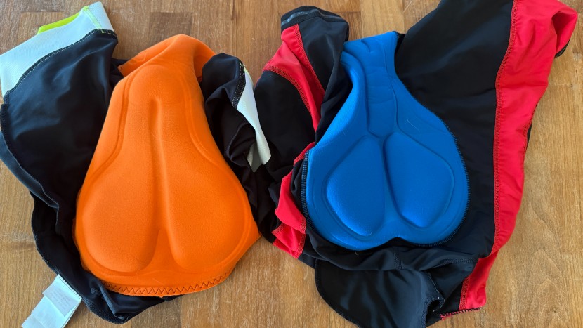 bike shorts men - pearl izumi&#039;s elite chamois is far larger than the bikewa 3d padded...