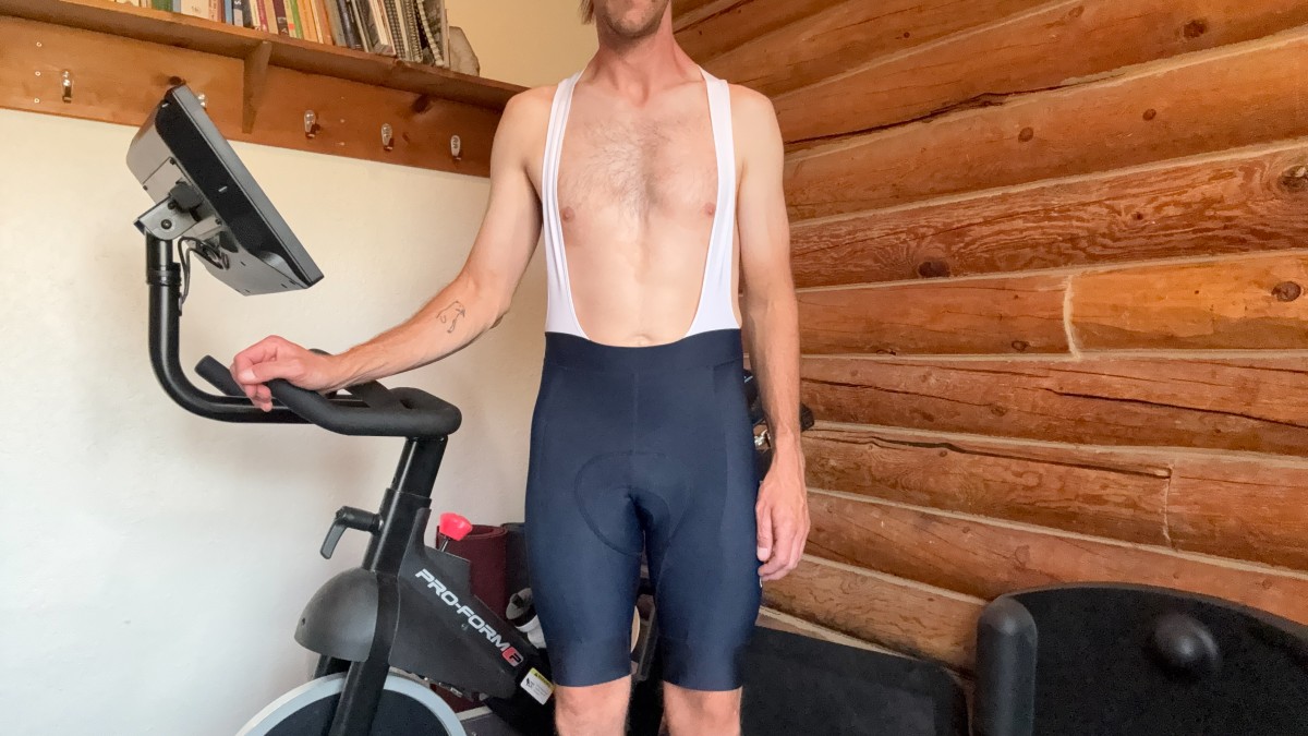 Rapha Core Bibs Review (Though waistline construction is a personal preference, we appreciated the low-cut waist in the Core Bibs.)