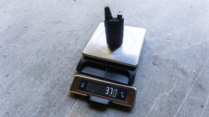 retevis rt22 - it's very hard to beat a radio that weighs 3.7 ounces.