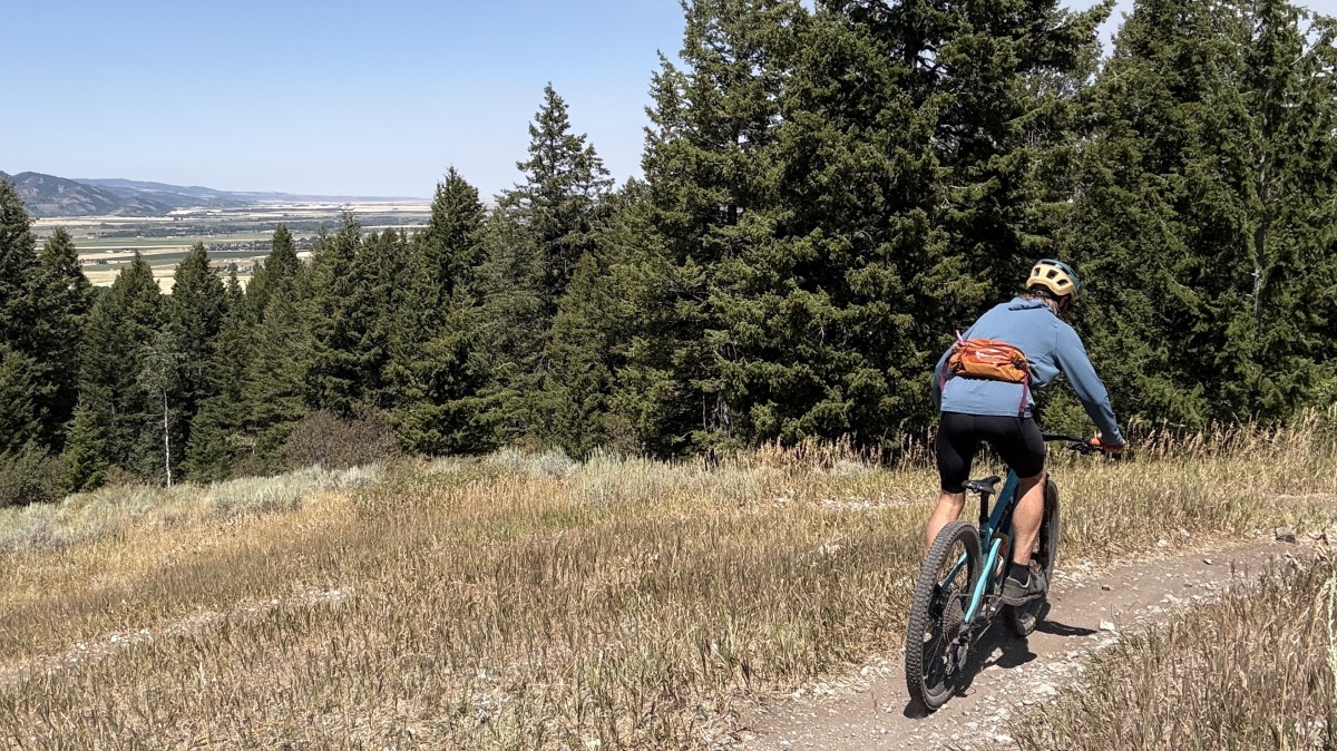 Louis Garneau Carbon 3 Bib Review (We don't always mountain bike in just chamois, but the Carbon 3 Bib dumps heat so well, it's great for hot days on...)