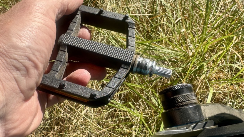 the new quick-release pedals feel more stable than previous models...