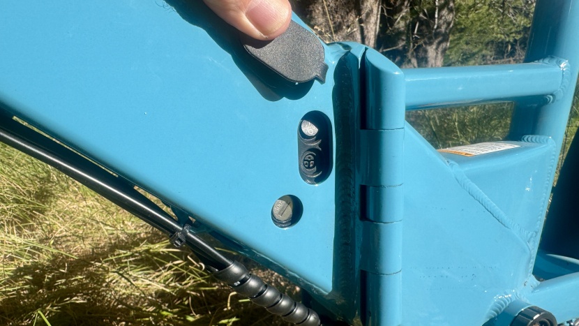 lectric xp4 750 - the key has been moved to a far more convenient spot, while the...