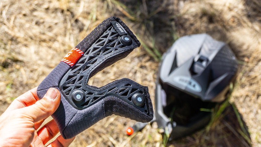 downhill helmet - we loved the easy-to-swap cheek pads of the bell full 10, making it...