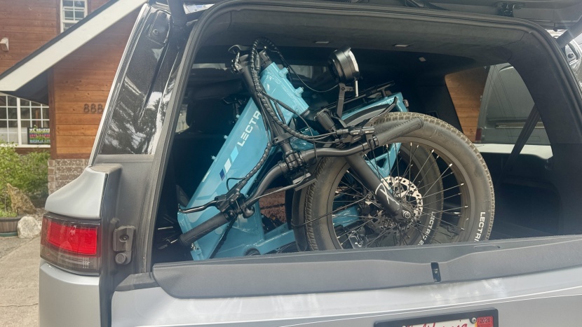 no bike rack, no problem. a logistical consideration is how you'll...