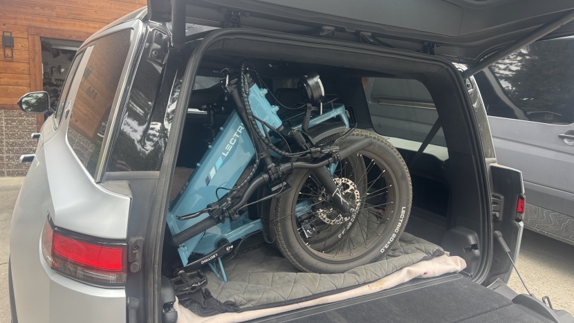 bikes can be cumbersome and hard to travel with, but the xp4 folds...