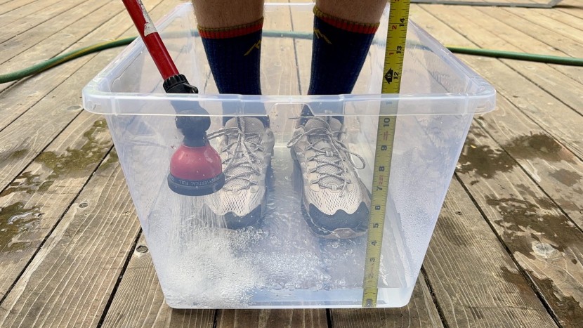 merrell moab speed 2 - as you might expect from a non-wateproof option, this shoe performed...