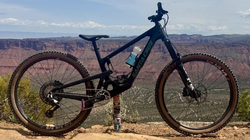 santa cruz hightower 90 - long legs and deep stroke stability are hallmarks of the new...