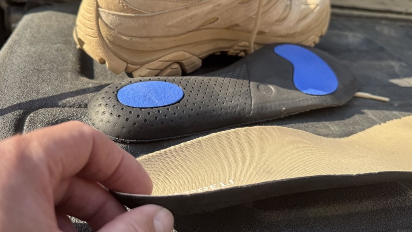 merrell does a great job with the relatively deep heel cup in the...