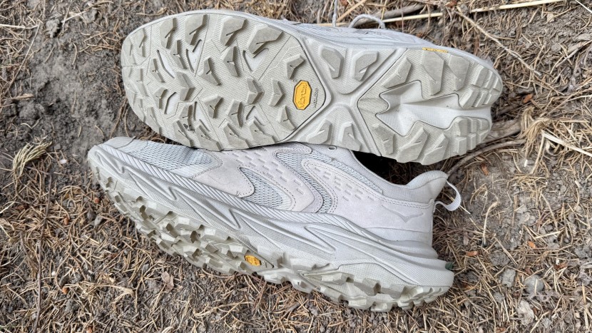 hoka anacapa 2 low gtx - the hoka&#039;s wide traction is solid and thoroughly decent but not...