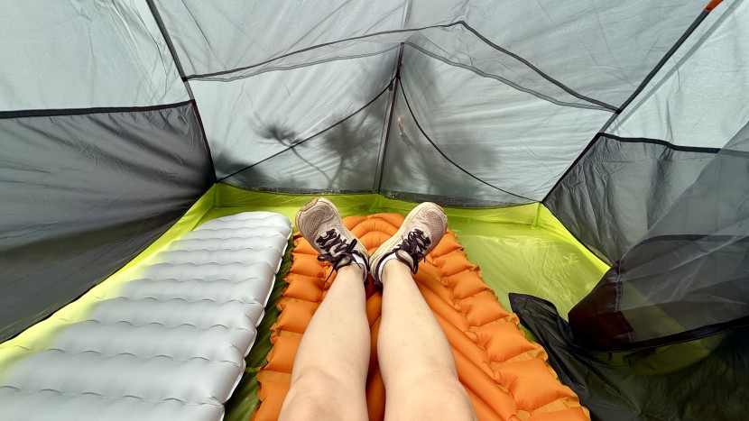 klymit static v lite insulated - our team found the klymit insulated static v lite pad to be both...