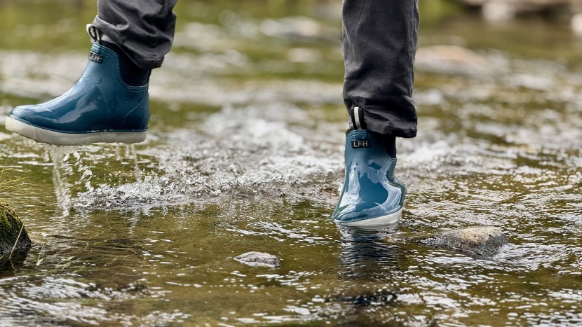 rain boots men - don&#039;t let deck boots shorter flood height keep you from exploring.