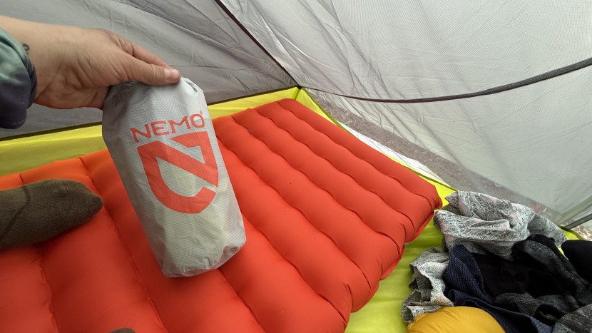 nemo tensor all-season - the nemo tensor all-season packs down similarly to most ultralight...