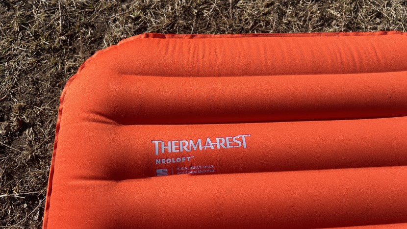 therm-a-rest neoloft pad - a soft, polyester face fabric made the therm-a-rest neoloft feel...