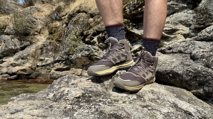 hiking boots men - the lone peak hiker 3 aren&#039;t a pair you&#039;ll want to get wet in.