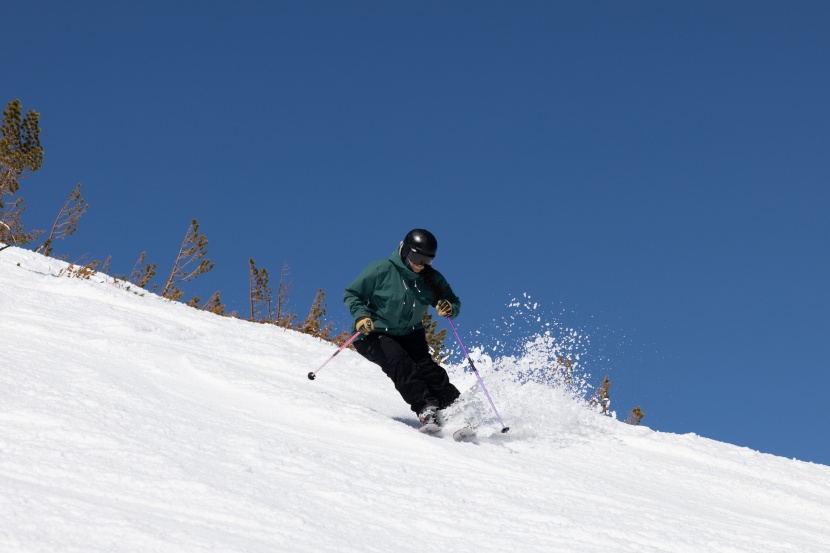 the 94 millimeter waist is just enough to keep it afloat without...