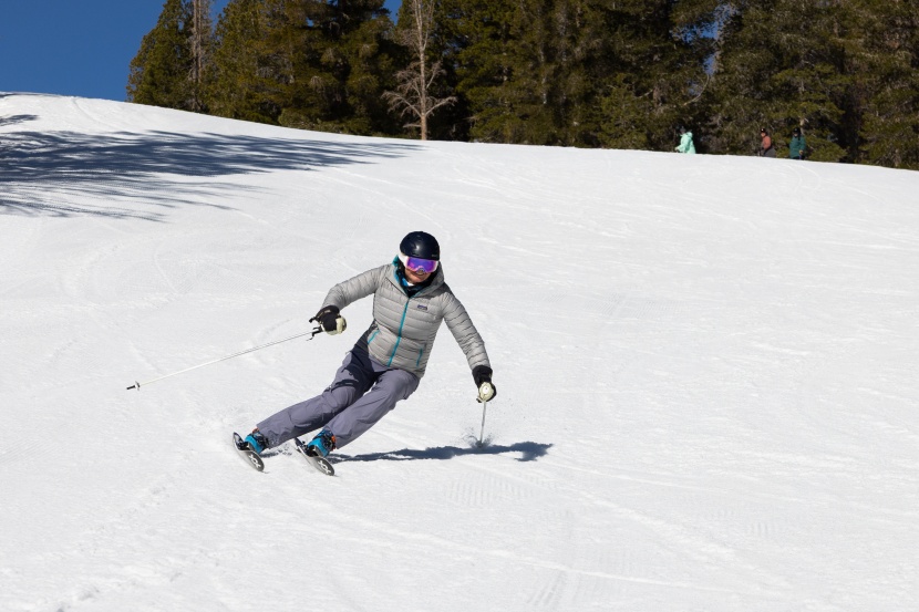 volkl m7 mantra w - phenomenal edge grip and a stiffer flex help the m7 mantra w lock...