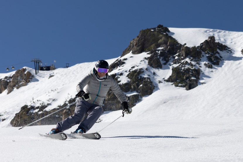 our testers are strong, aggressive skiers, and they couldn't get...