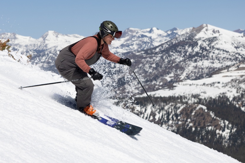if you're comfortable attacking off-piste conditions with speed and...