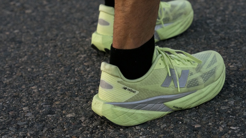 new balance fuelcell rebel v5 - the padded heel collar solved our biggest issue with the last...