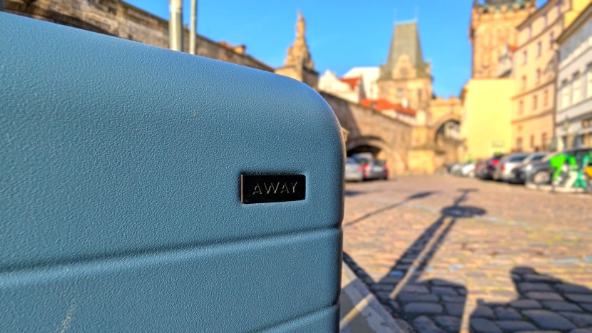 the away has clean lines and a modern, but unassuming vibe, which...