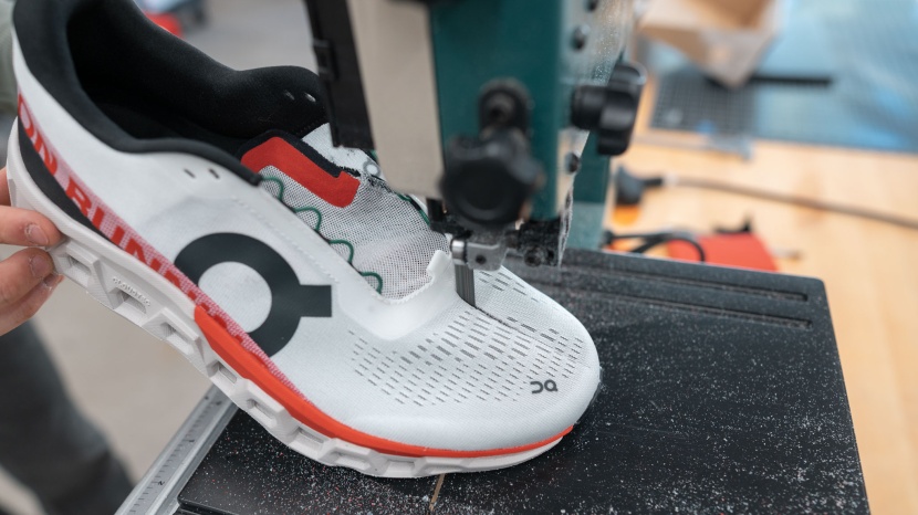 on cloudmonster 2 - the lacing system on the cloudmonster is solid, offering easy...