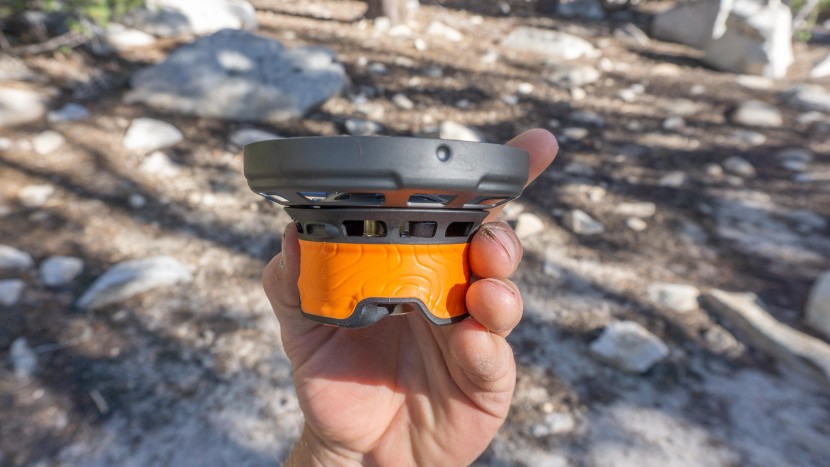 backpacking stove - the latest version of the jetboil flash has an updated rubberized...