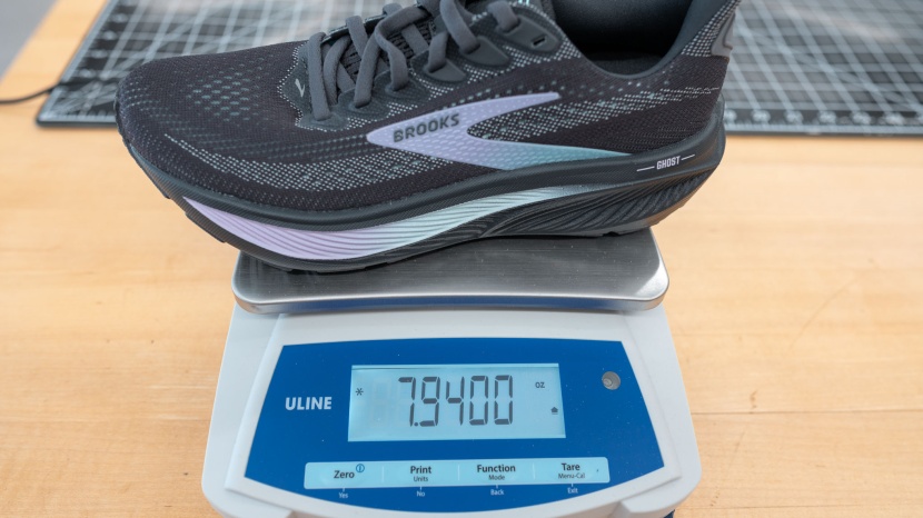 brooks ghost 17 for women - the shoe has a noticeably hefty feel in motion, which limits its...