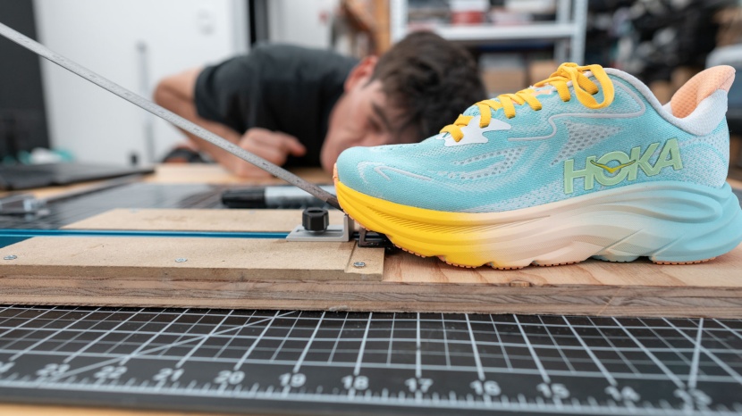 hoka clifton 10 for women - the rearfoot-centered active foot frame delivers gentle stability...