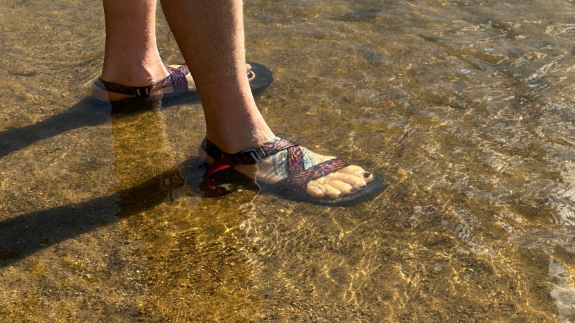 chaco z/cloud - the z/cloud is just as at home on land as it is in the water.