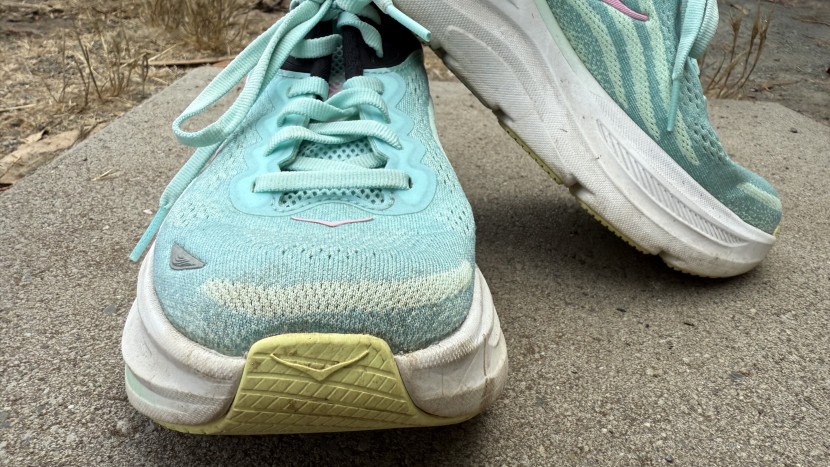 hoka bondi 9 for women - the hoka bondi combines engineered mesh and a molded heel collar for...