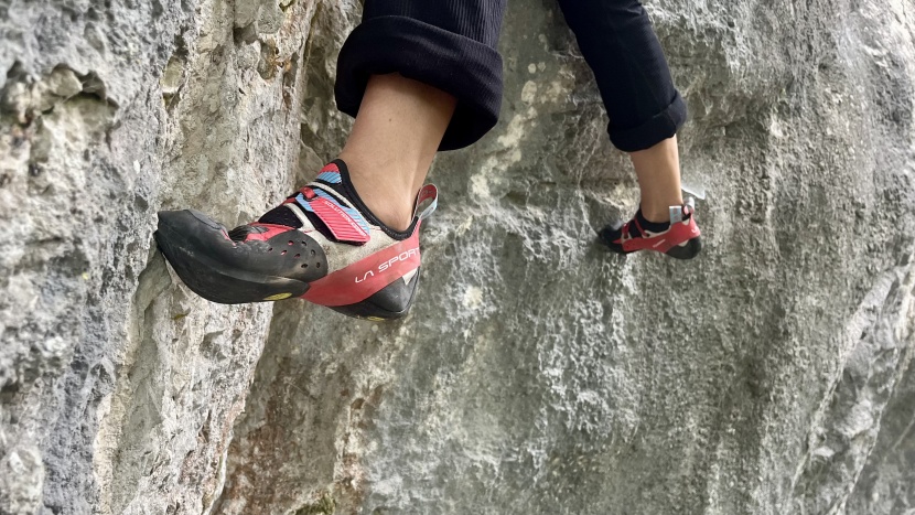 la sportiva solution comp for women - the 3.5mm vibram xs grip2 rubber on the solution comps is soft and...