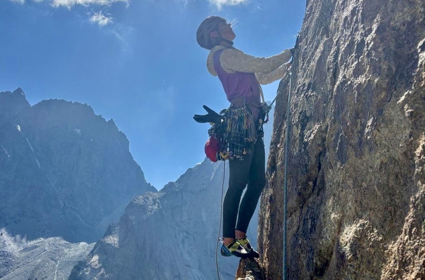 these shoes are so comfortable, we wore them on long alpine routes...
