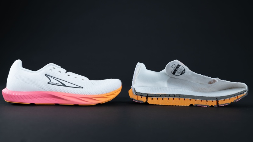 altra escalante 4 for women - the escalante's cushioning is present, but it's more subtle than...