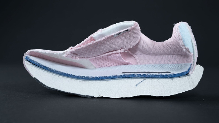 the thick stack of the fresh foam x 1080v14 pairs well with its...