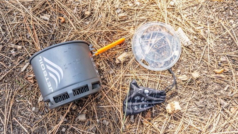 backpacking stove - the jetboil stash is a fairly lightweight all-in-one system that...