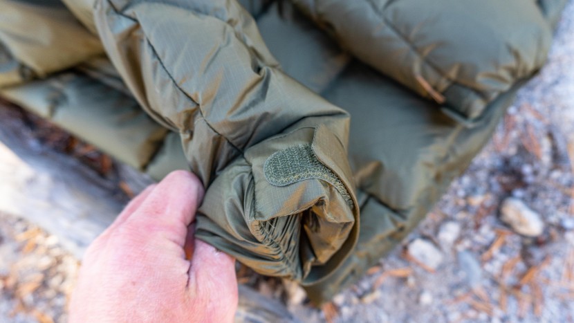 although it is on the heavier side for a traditional down jacket...