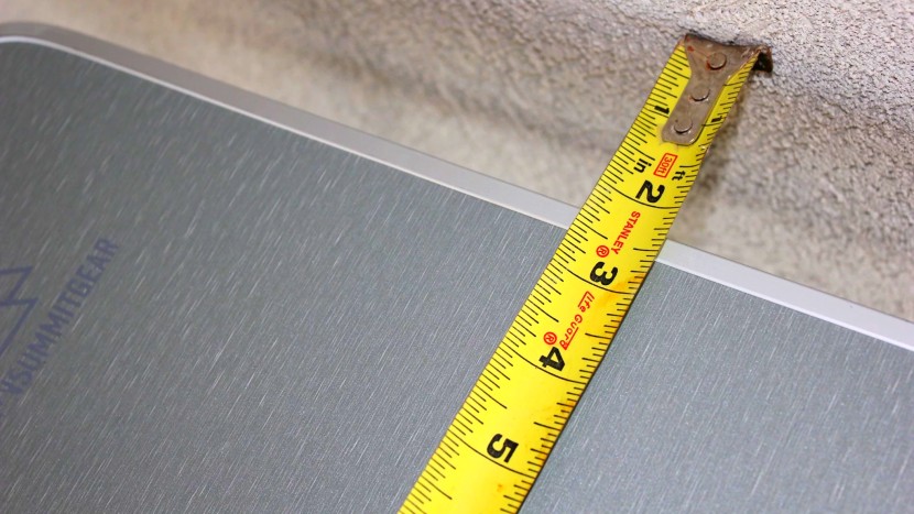 camping table - a little bit of wobble allows a table to adapt to uneven ground more...