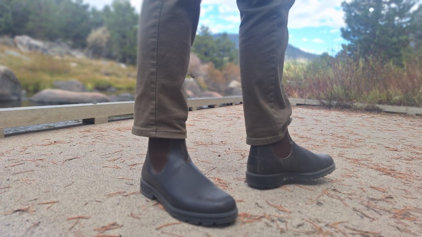 rain boots men - the blundstone originals have a leather upper that takes some...