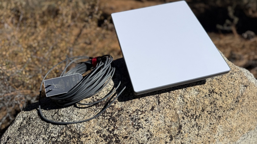 personal locator beacon - the starlink mini is about the size of a sheet of paper and as thick...