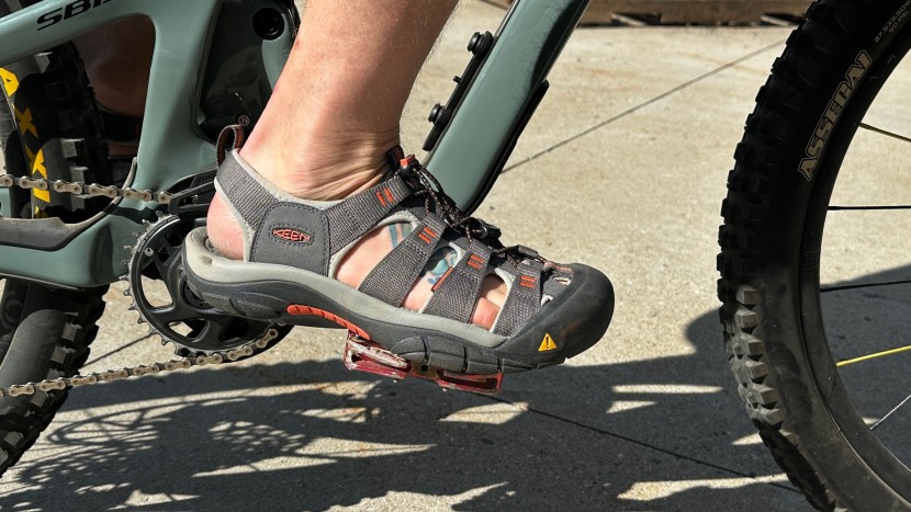 keen newport h2 - the only sandal with enough toe protection to take on a ride.