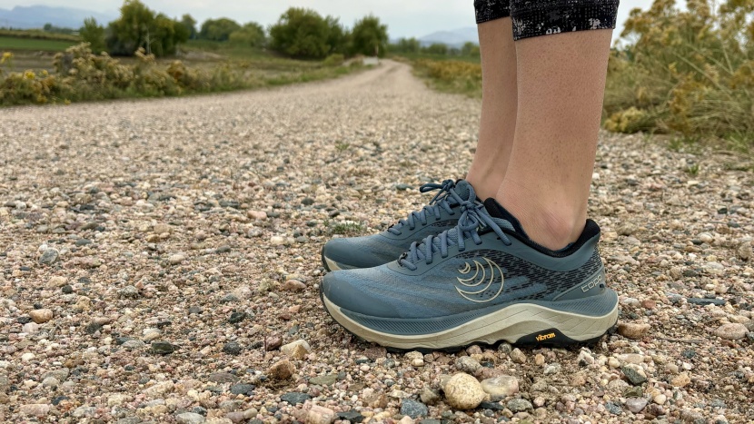 trail running shoes womens - though no rock plate, the toe cap and cushion underfoot kept our...