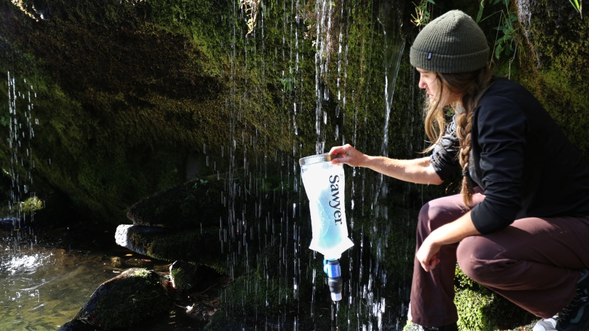 the larger bag can be harder to scoop in tiny puddles, but is very...