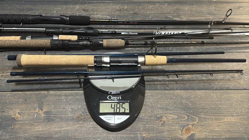at 4.85 ounces, this 4-piece rod is lighter than many cheaper...