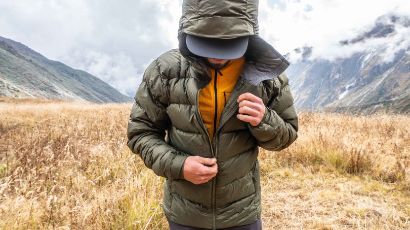 rab neutrino pro - this is a particularly comfy jacket and was incredibly easy to fit...