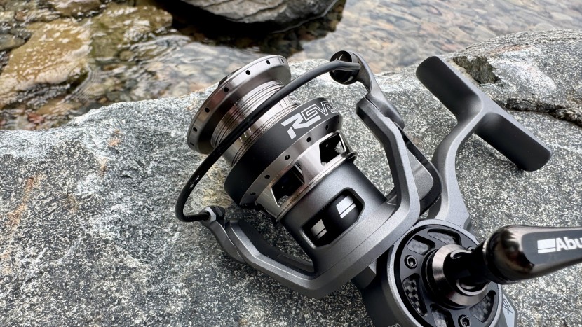 fishing reel - the revo sx spool is shaped for easy casting while the internal...