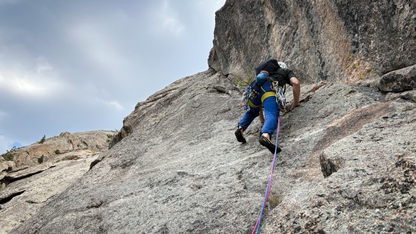unparallel upmocc - this shoe adapts well to long routes with varied climbing.