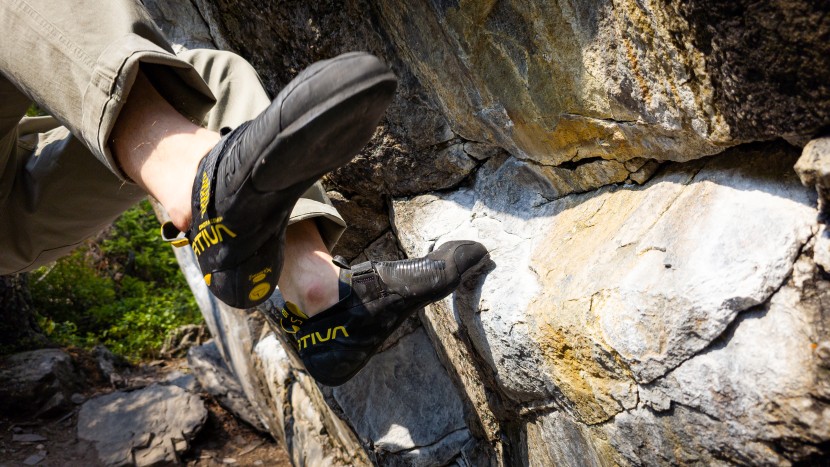 la sportiva ondra comp - this shoe is simply too thin and too aggressive to reasonably use it...