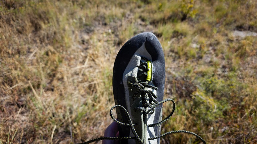 the flat-fitting tc pro prioritizes comfort for all-day climbing.
